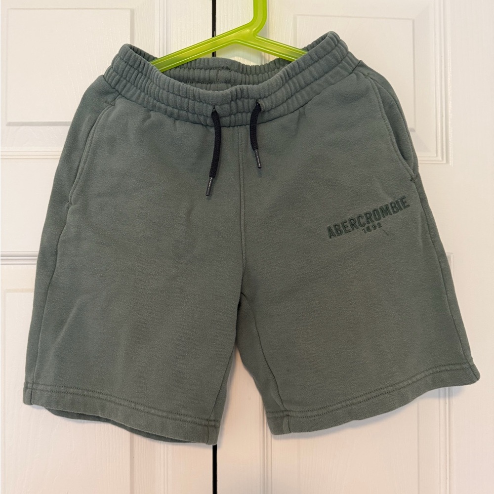 Abercrombie Kids Olive Athletic Shorts